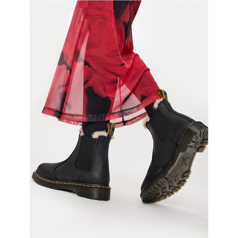 Klassische Stiefeletten Dr. Martens 2976 Leonore 21045001 Schwarz