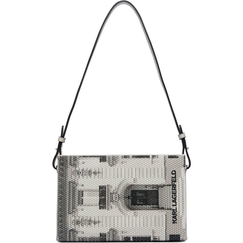 Handtasche KARL LAGERFELD B4W30365 Grau