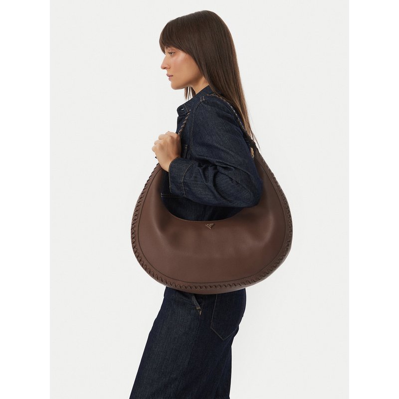 Handtasche Guess Petra HWBG97 50020 Dunkelbraun