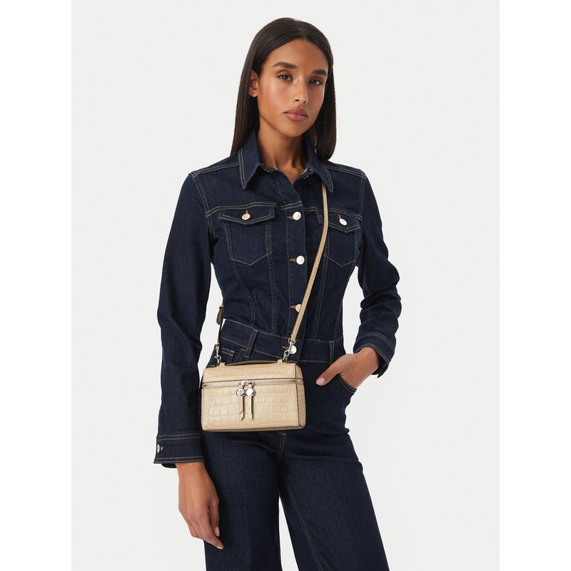 Handtasche Tory Burch Romy 183015 Beige