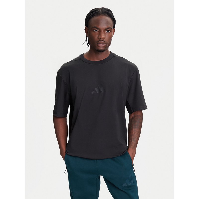 adidas T-Shirt Z.N.E. JJ1151 Schwarz Loose Fit
