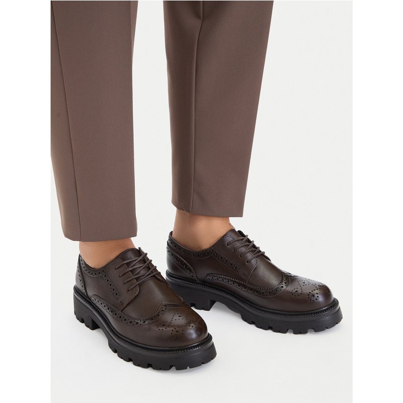 Halbschuhe Lasocki CEO-WI33-SANDY-65 Dunkelbraun