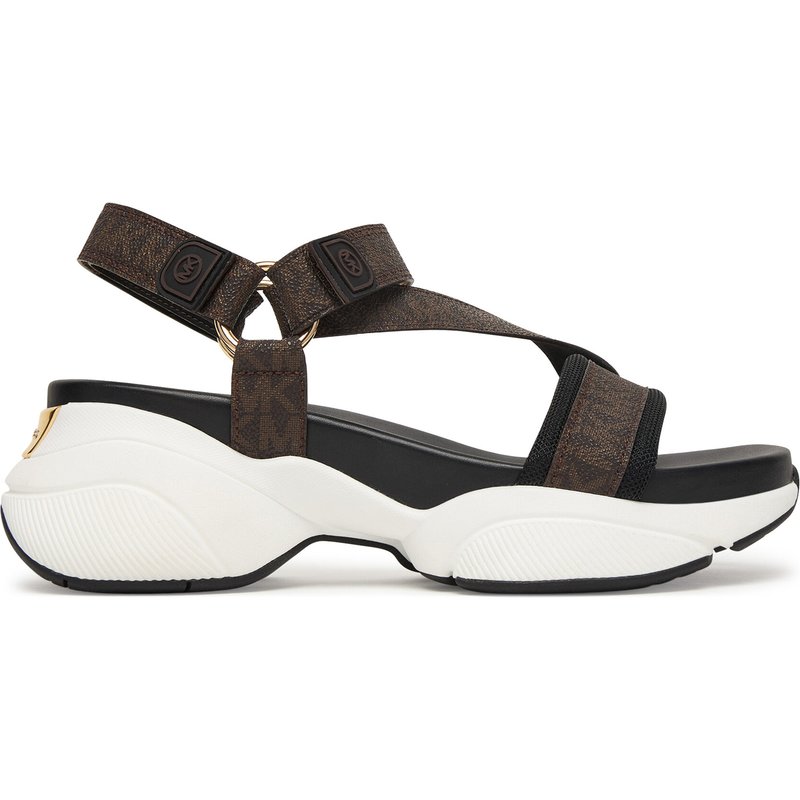 Sandalen MICHAEL Michael Kors Bowie Sandal 43S6BWFA1B Braun