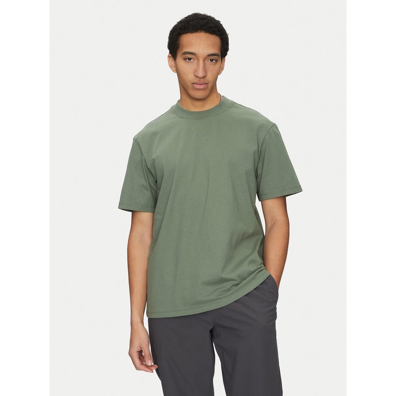 HUGO T-Shirt Dapolino 50488330 Grün Relaxed Fit