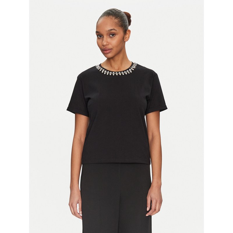 Morgan T-Shirt 251-DOUTI Schwarz Regular Fit