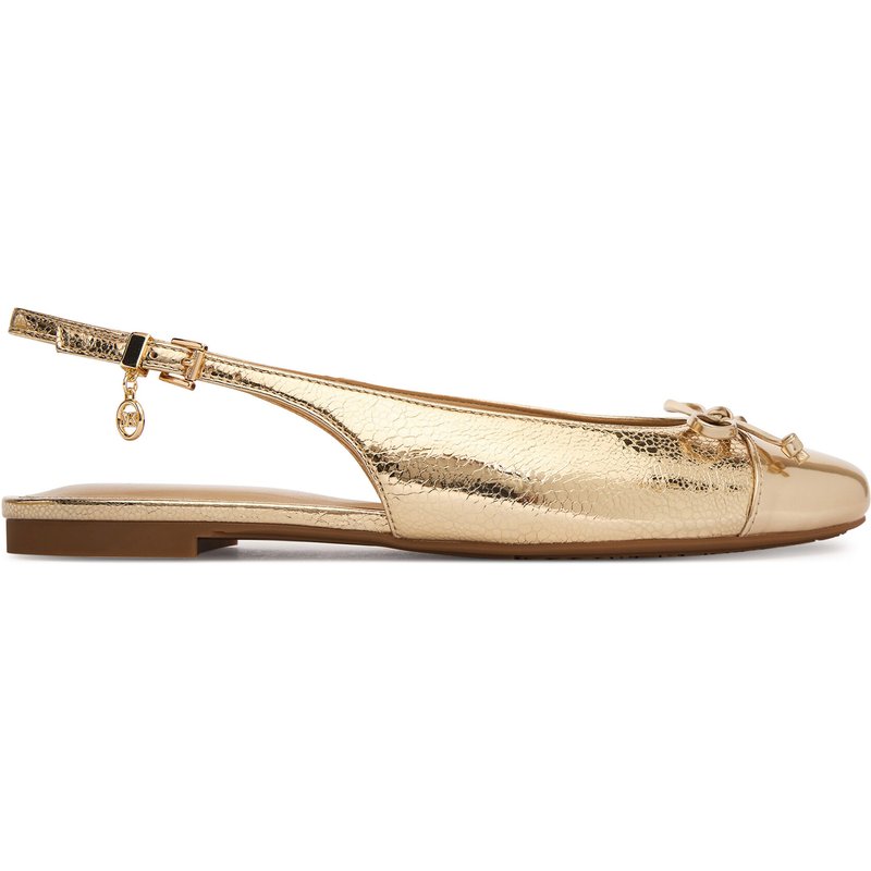 Ballerinas MICHAEL Michael Kors Piper Sling 40S6PIFP1M Goldfarben