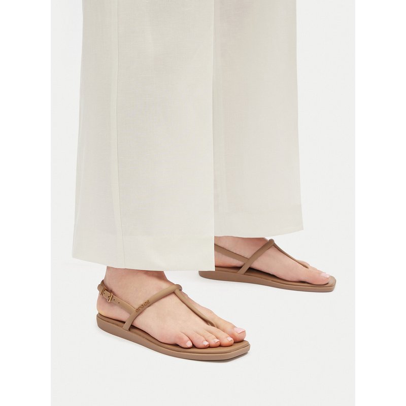 Sandalen Crocs Miami Thong Flip 209793 Braun