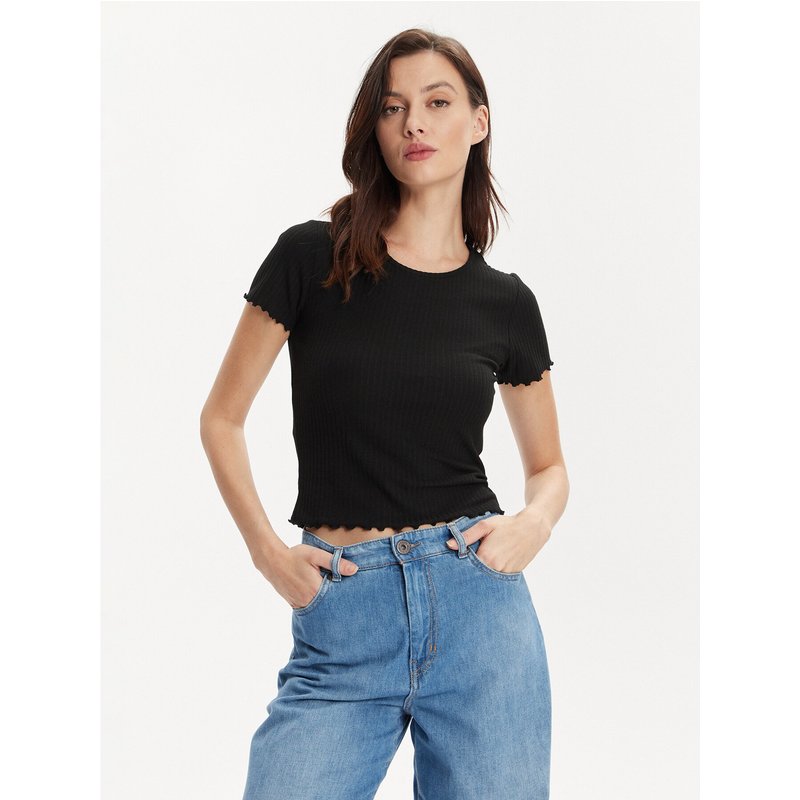 ONLY T-Shirt Emma 15201206 Schwarz Regular Fit