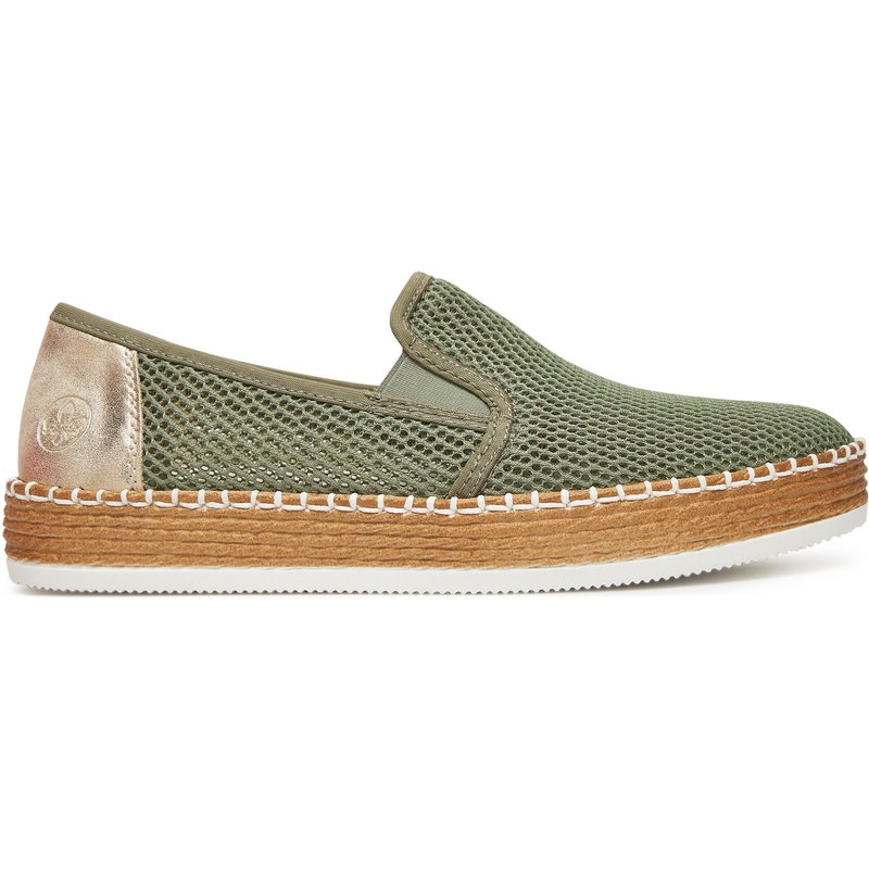 Espadrilles Rieker CEO-L7873-52 Grün