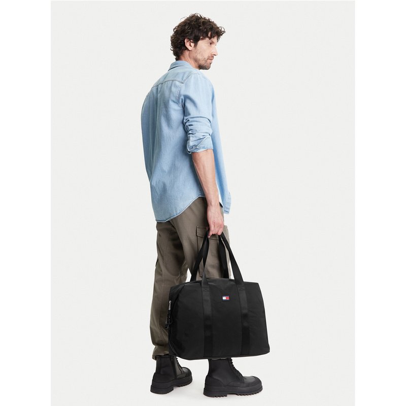 Wochenendtasche Tommy Jeans Tjm Urban Duffle AM0AM13399 Schwarz