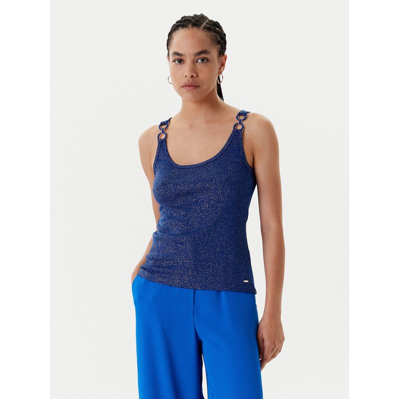 Morgan Top 251-DIDONI Dunkelblau Slim Fit