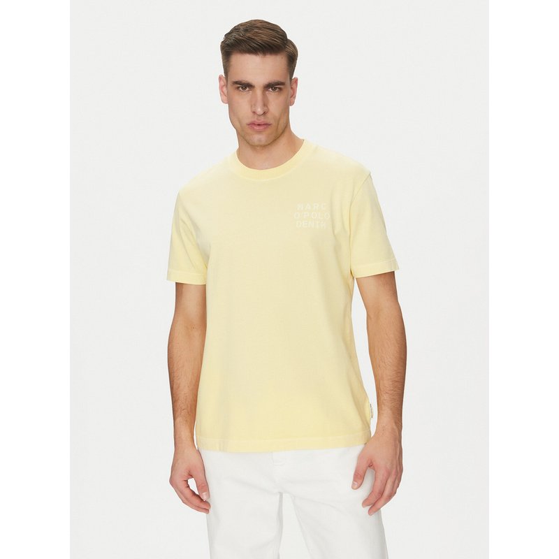 Marc O'Polo Denim T-Shirt 500 0006 040 Gelb Relaxed Fit