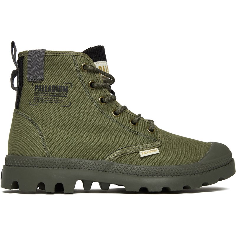 Schnürstiefeletten Palladium Pampa Michigan 79496-325-M Grün