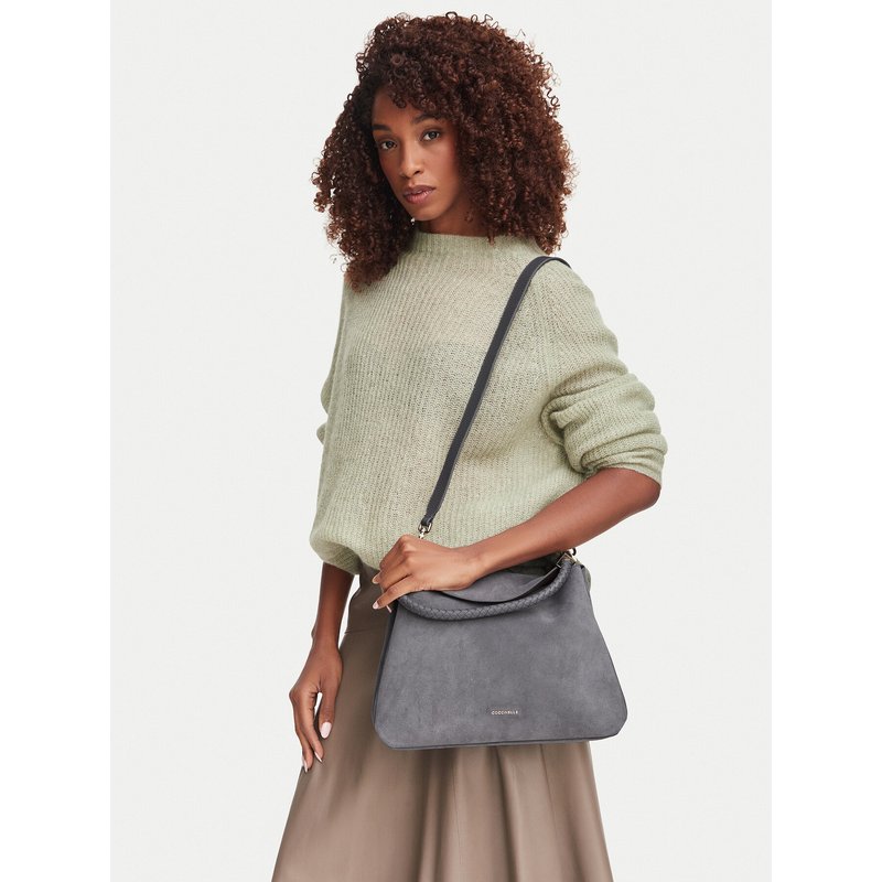 Handtasche Coccinelle VCL Coccinelletiggy Suede Bim E1 VCL 18 01 01 Grau