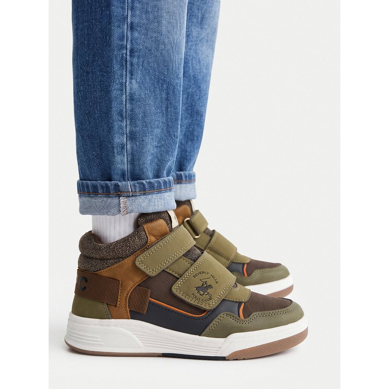 Schnürschuhe Beverly Hills Polo Club CEO-24111611773 Grün