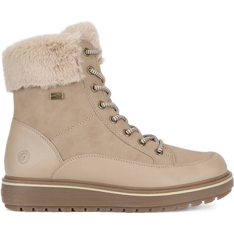 Schnürschuhe Remonte D0U78-20 Beige