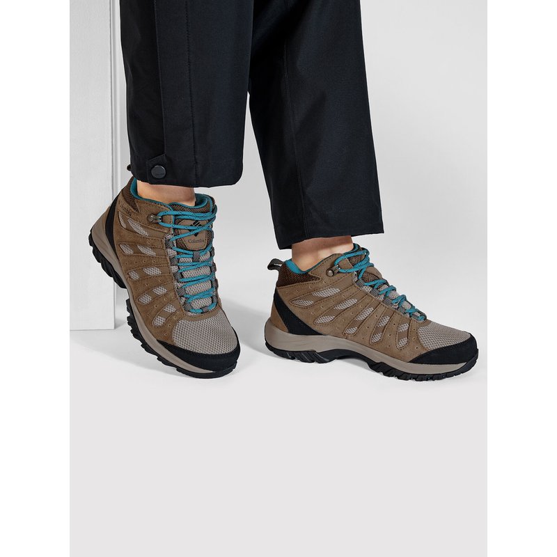 Trekkingschuhe Columbia Redmond III Mid Waterproof BL0168 Braun