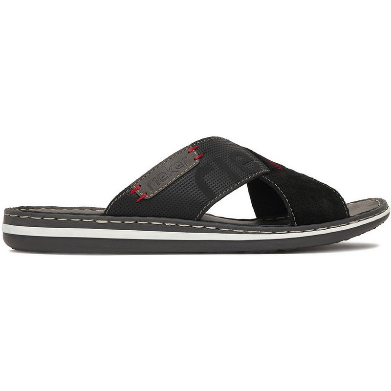 Pantoletten Rieker CEO-21098-02 Schwarz