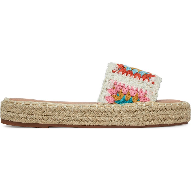 Espadrilles DeeZee 8-730-4 Écru