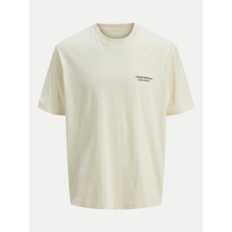 Jack & Jones Junior T-Shirt 12274923 Écru Loose Fit
