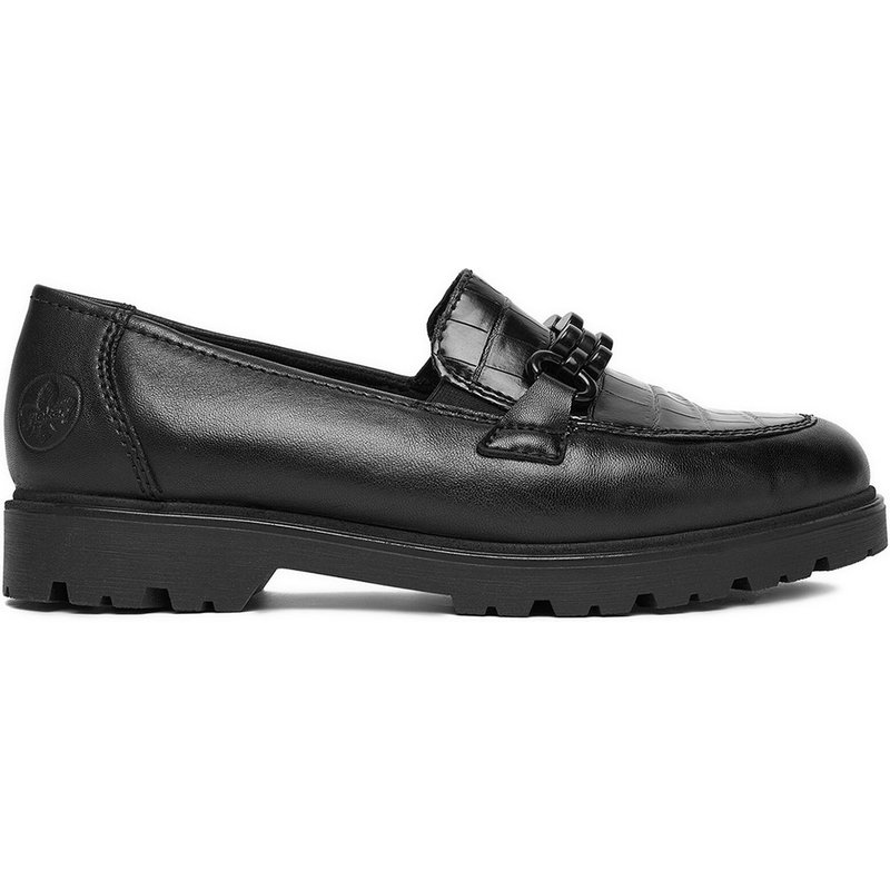 Slipper Rieker 45561-01 Schwarz