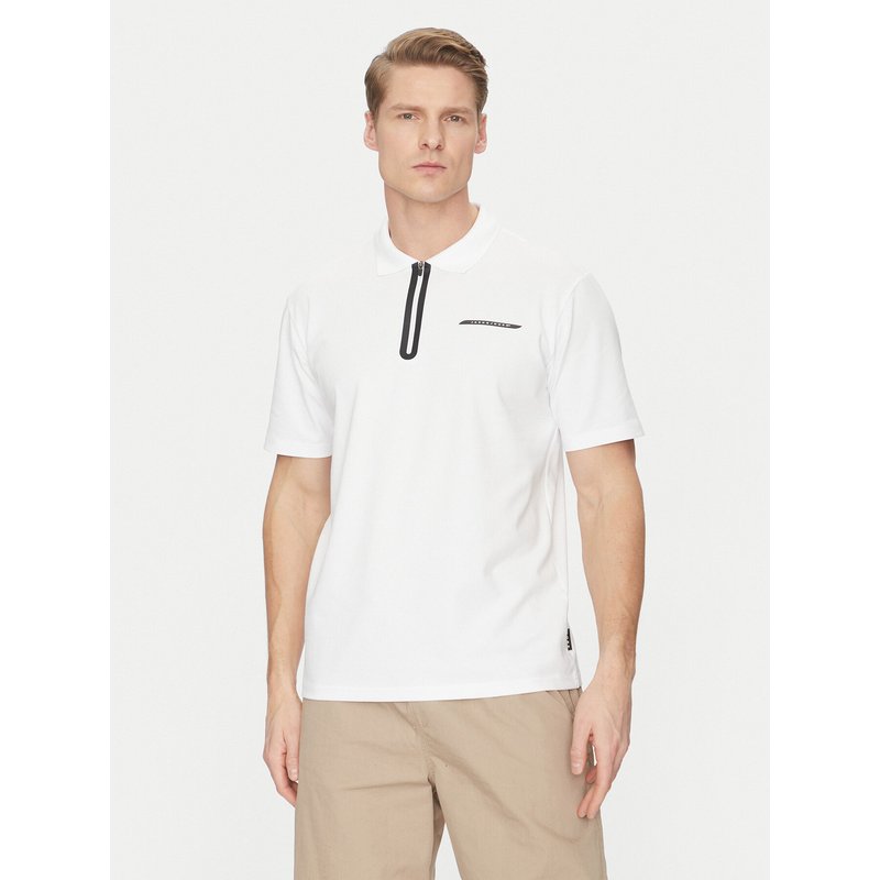 Jack & Jones Poloshirt Fusion 12273127 Weiß Regular Fit