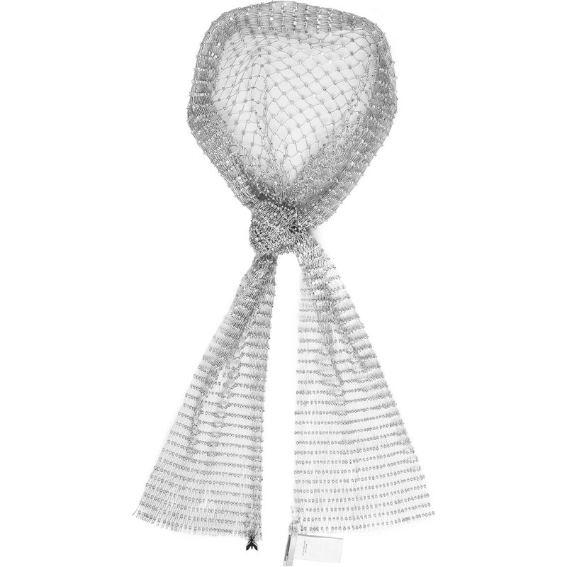Kopftuch Patrizia Pepe 8F0128/J405-S980 Silberfarben