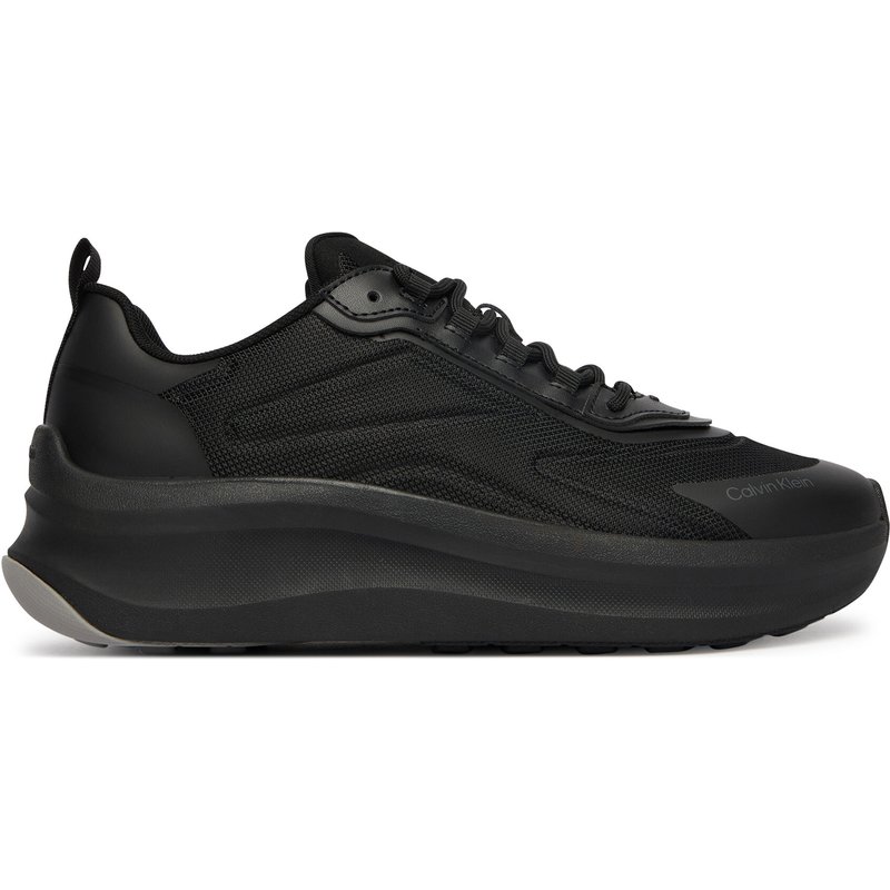 Sneakers Calvin Klein Chunky Runner Laceup Hf Blst Ny HW0HW03111 Schwarz