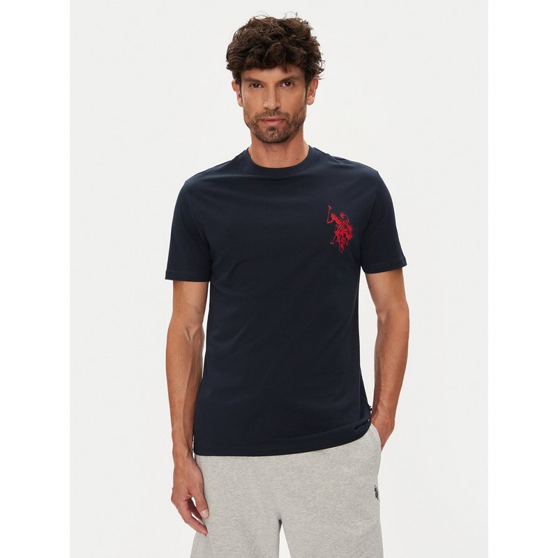U.S. Polo Assn. T-Shirt MUP4367 Dunkelblau Regular Fit