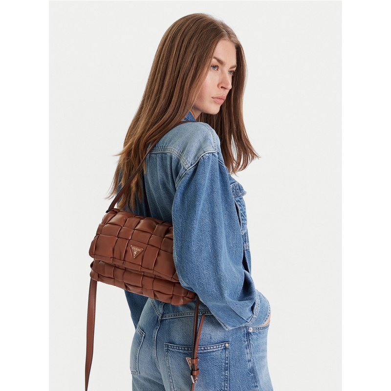Handtasche Guess HWWG80 72190 Braun
