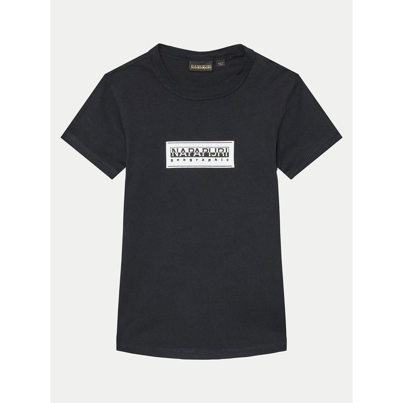 Napapijri T-Shirt S-Chamois NP0A4HYL S Schwarz Regular Fit