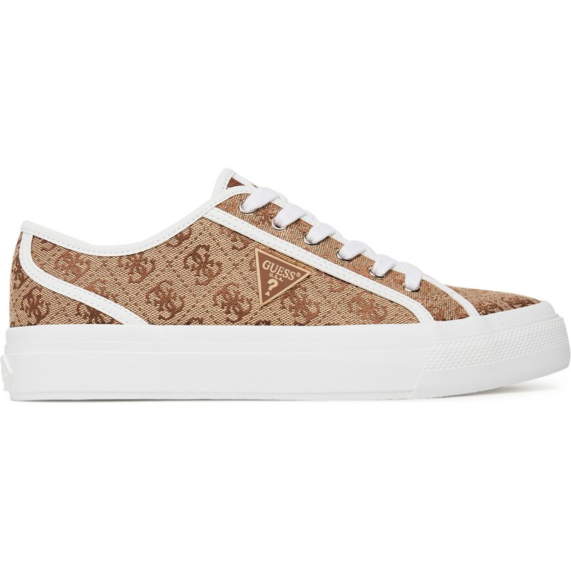 Sneakers aus Stoff Guess FLGJEA FAL12 Beige