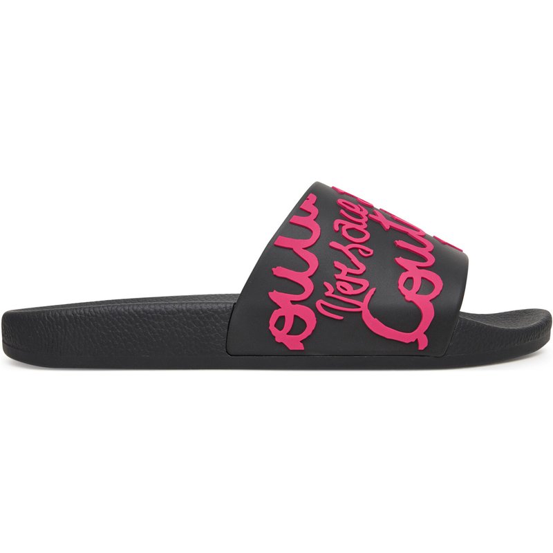 Pantoletten Versace Jeans Couture 79VA3SQ1 Schwarz