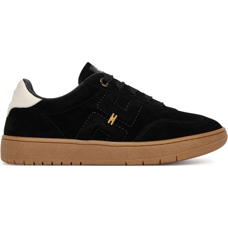 Sneakers Elisabetta Franchi Low Cut Lace Up F4A9-E0340-0071 D Schwarz