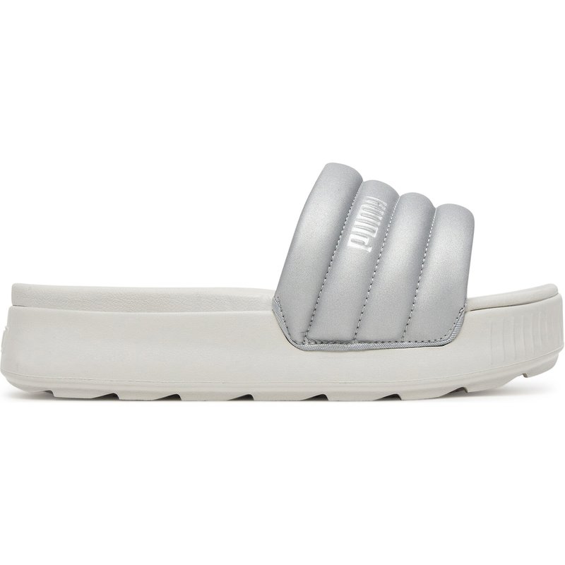 Pantoletten Puma Karmen Slide Puffy 400679 01 Grau