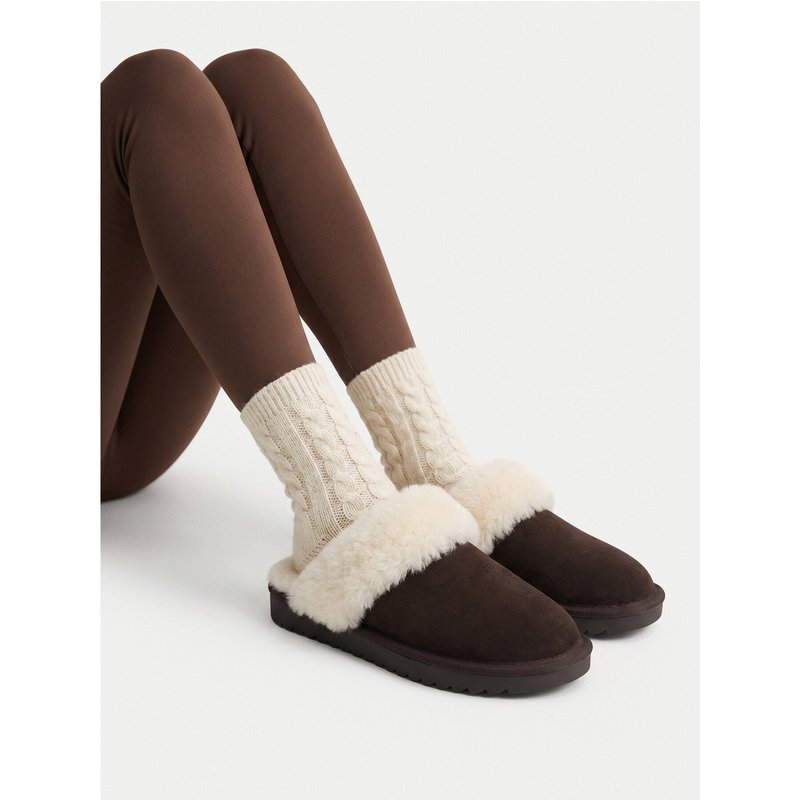 Hausschuhe Badura EO-MADISON-TS6333-01 Dunkelbraun