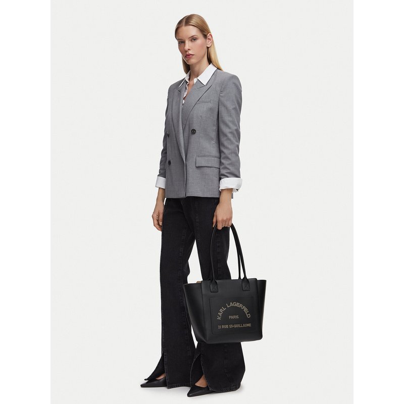 Handtasche KARL LAGERFELD B3W30096 Schwarz