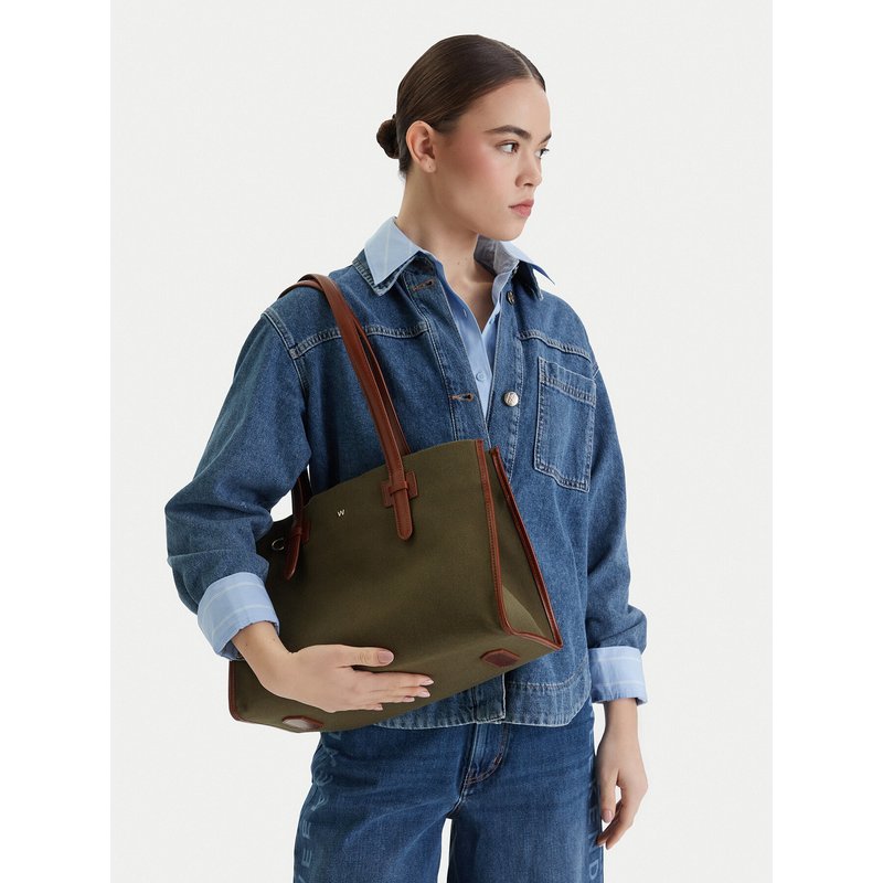 Handtasche Weekend Max Mara 2615511064650 Khakifarben