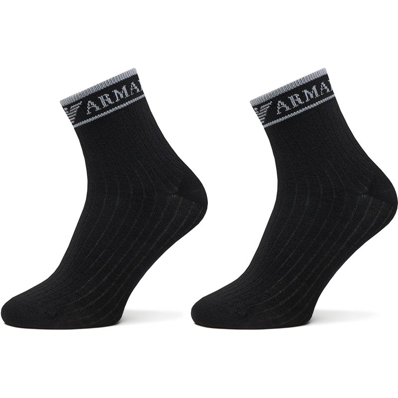 Kurze Socken Emporio Armani EW000578 AF20514 MC005 Schwarz