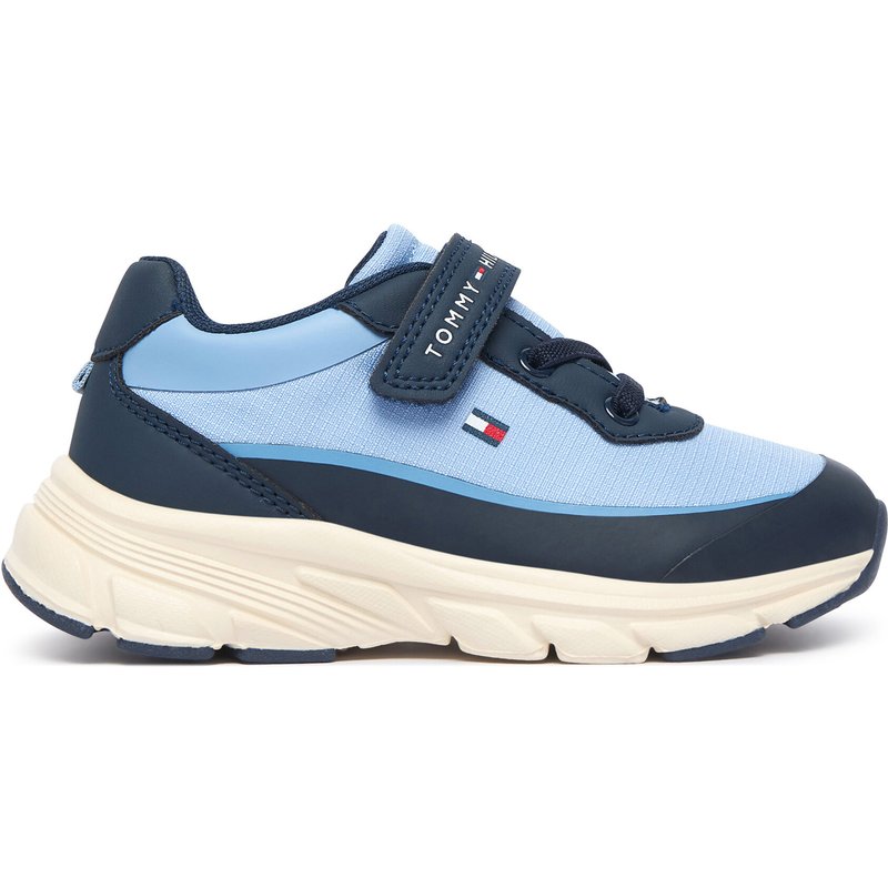 Sneakers Tommy Hilfiger Low Cut Lace-Up/Velcro Sneaker T1X9-35260-1844 M Blau