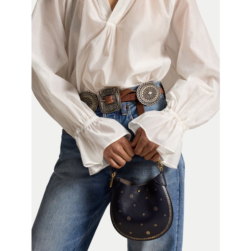 Handtasche Polo Ralph Lauren 428P16933001 Dunkelblau