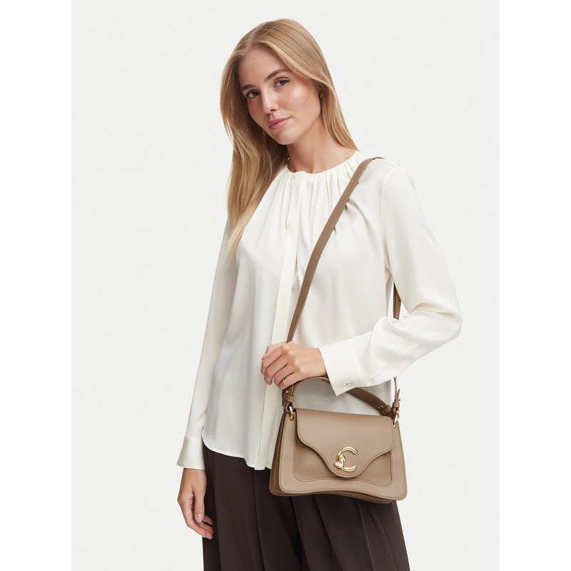 Handtasche Coccinelle SSL Coccinelle C-Me E1 SSL 18 02 21 Dunkelbeige