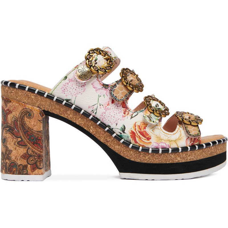 Pantoletten Laura Vita Naomio 10 Beige