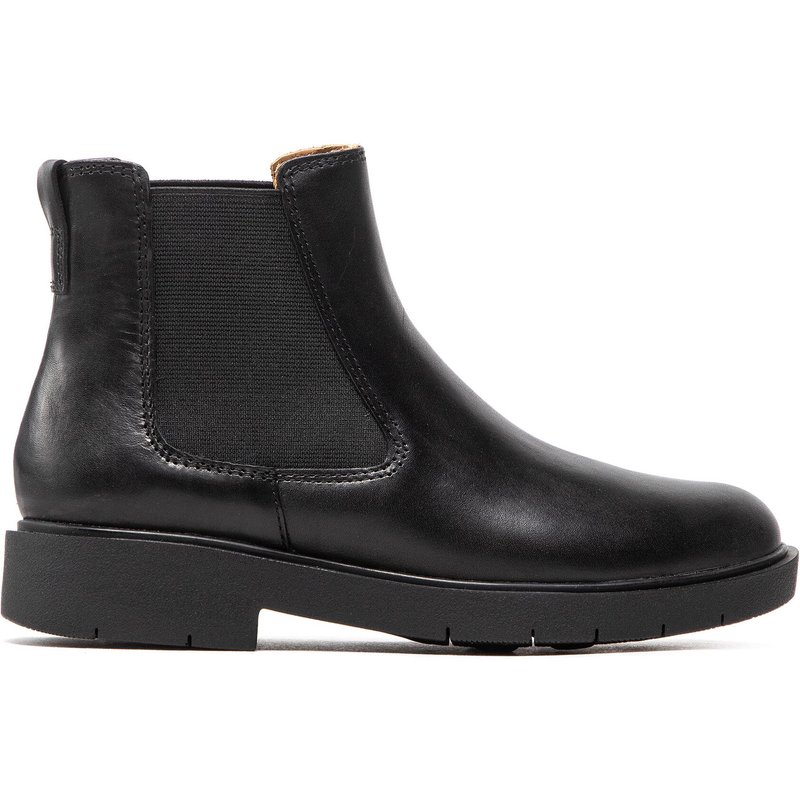 Klassische Stiefeletten Geox D Spherica Ec1 C D16QRC 00043 C9999 Schwarz