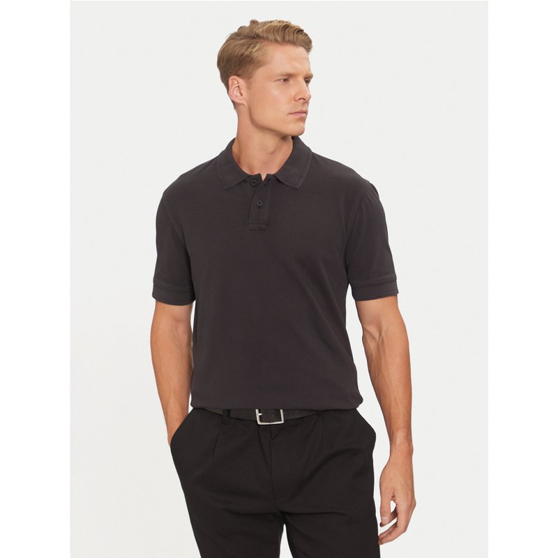 Boss Poloshirt Prime 50507813 Schwarz Regular Fit