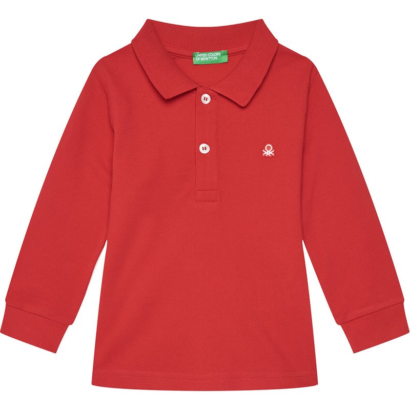 United Colors Of Benetton Poloshirt 3089G3009 Rot Regular Fit