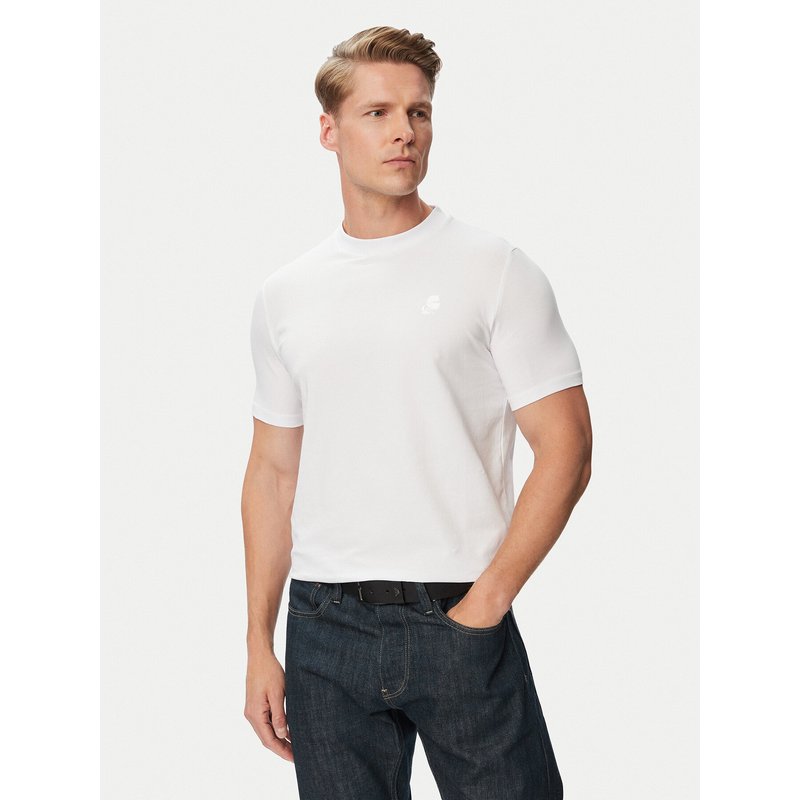 KARL LAGERFELD T-Shirt 755750 500221 Weiß Regular Fit