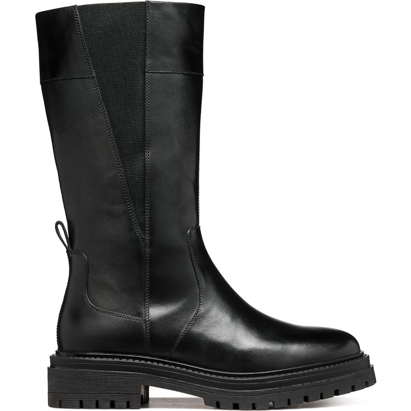Stiefel Geox D Iridea D46HRD 00043 C9999 Schwarz