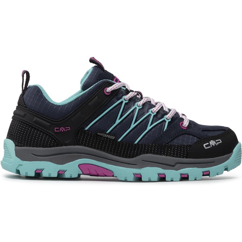 Trekkingschuhe CMP Kids Rigel Low Trekking Shoe Kids Wp 3Q54554J Dunkelblau