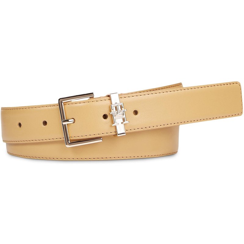 Damengürtel Tommy Hilfiger Th Square 3.0 AW0AW16188 Beige